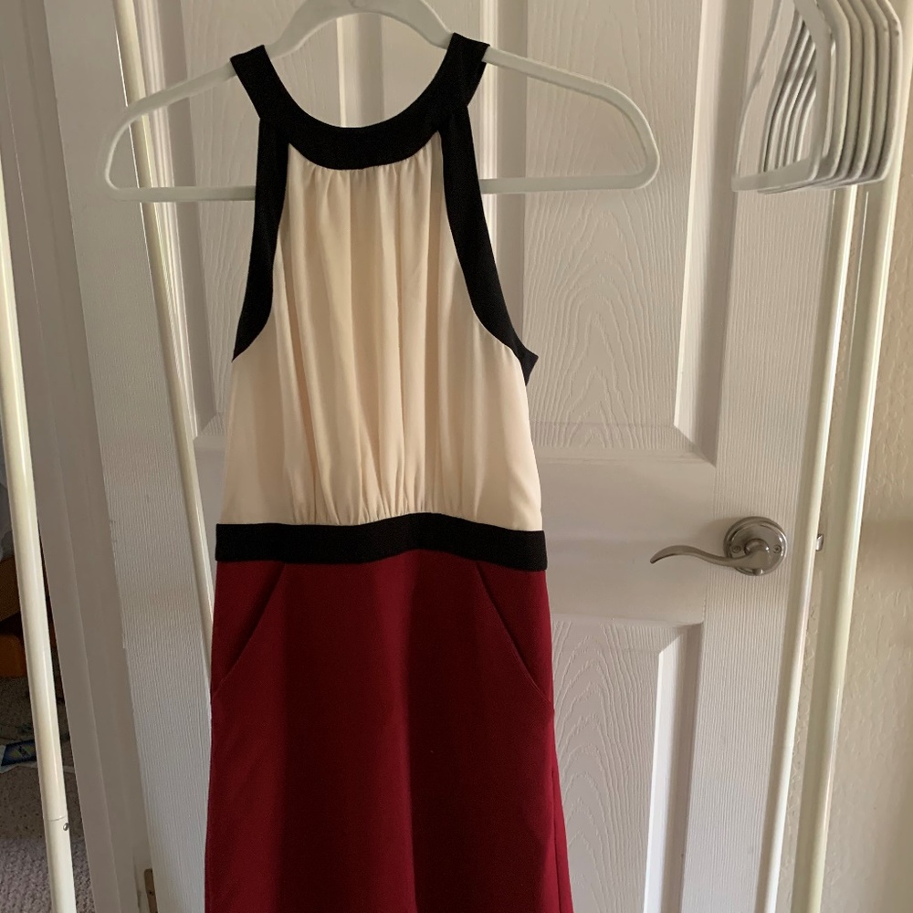 Loft colorblock dress